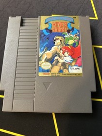 King's Knight Nintendo Entertainment System NES 1989 Authentic Game Cartridge