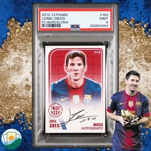 Panini FC Barcelona 2012-13 | PSA 9 Lionel Messi Autógrafo | #163 - Bild 1 von 1