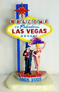 Ron Lee Las Vegas Signo Centenario 1905-2005 Payaso Showgirl Estatua Firmada 33/2005 - Imagen 1 de 10