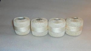 DMC Kordel Häkelgarn Baumwolle weiß/ecru 3 Knäuel je 250 Meter Nr. 40 Neu - Bild 1 von 3