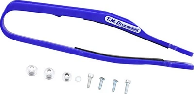 T.M. Designworks Dirt Cross Super Front Chain Slider - Blue DCS-Y30-BU - Image 1 of 3