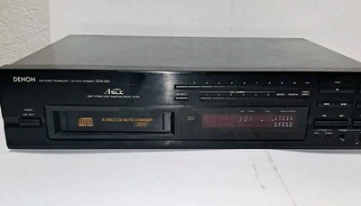 Denon DCM-550 Six Disc CD Player Auto Changer - Image 1 of 4