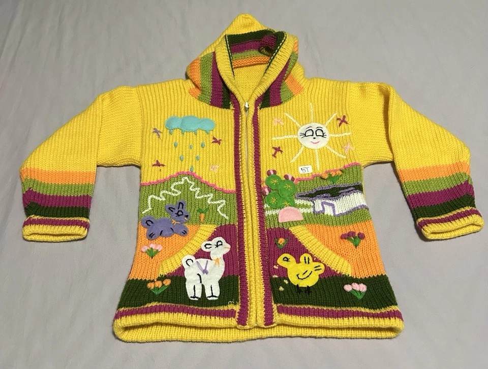 Abrigos de lana para niños 5T Foto 1 de 1