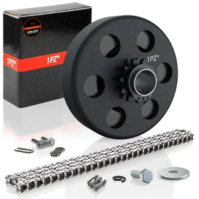 5/8" Diámetro de eje 11 dientes 11T embrague 35 cadena Go Kart mini bicicleta scooter 2-6,5 HP Foto 1 de 4