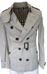 Burberry Trenchcoat Chelsea Stone IT 46 Kurz UK XS 36" Brustumfang - Bild 1 von 10