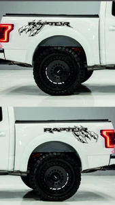 Ford Ranger Raptor Side Bed Claw Graphics Both Sides Decals Stickers 4x4 Utility - Picture 1 of 7