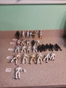 STAR WARS STORMTROOPER / TIE PILOT / IMPERIAL ARMY BUILDER ACTION FIGURES LOT  - Bild 1 von 10