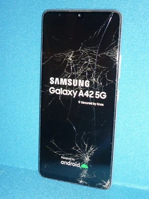 Samsung Galaxy A42 5G SM-A426B/DS - 128GB White Faulty Mobile Phone - Image 1 of 4