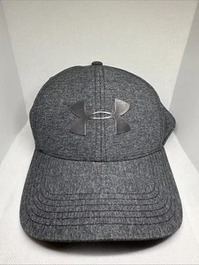 UNDER ARMOUR COOL SWITCH GORRA HOMBRE GRIS OSCURO TALLA MEDIANA/GRANDE STRETCH FLEX FIT - Imagen 1 de 4