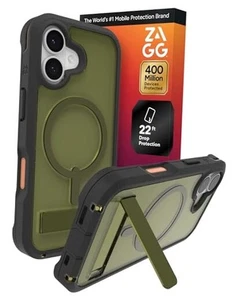  Rainier Hülle mit Ständer für iPhone 17 - Graphen iPhone 17 Grün Seetang - Bild 1 von 7