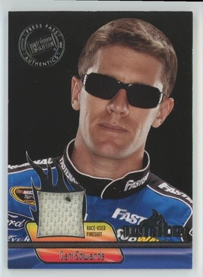 Carl Edwards 2012 Press Pass Ignite Materials Firesuit #IM-CE - Image 1 of 3