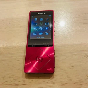 Sony Walkman NW-A16 Pink Digital Audio Player Tested Excellent Condition Japan - Picture 1 of 10