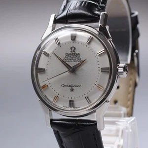 [Exc+5] Vintage OMEGA Constellation 167.005 34mm Silver Dial AT Herrenuhr - Bild 1 von 16