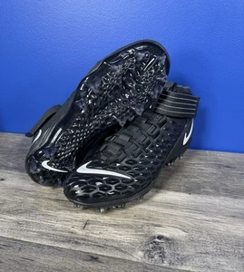Nike Force Savage Pro 2 Black Football Cleats AH4000-002 Men's Size 10.5 - Picture 1 of 7