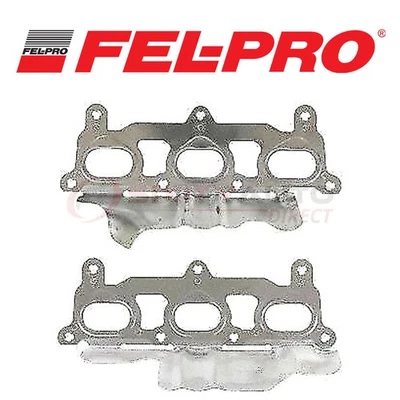 Fel Pro Exhaust Manifold Gasket Set for 2011 Saab 9-4X 2.8L V6 - Tailpipe fo Foto 1 de 4