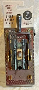 Neu mit Etikett Cracker Barrel elektronischer Lichtschalter Hebelabdeckung Halloween Schrei - Neu L - Bild 1 von 2