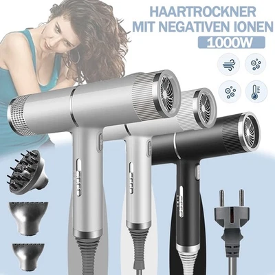 1000W Profi Haartrockner Haarföhn Föhn Fön Trockner Haare Dryer Haarfön Diffusor - Bild 1 von 4