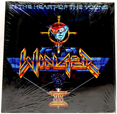 Winger – "In The Heart Of The Young"  1990/2024 RE - LP - Atlantic  - NEW/SEALED - Image 1 of 3