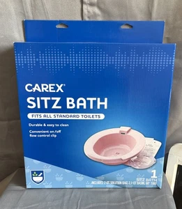 Carex Sitz Badewanne PASST FÜR ALLE HANDELSÜBLICHEN TOILETTEN - Bild 1 von 5