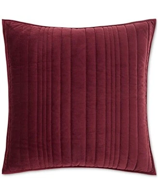 Hotel Collection Channeled Velvet 2-Pc. Sham Set, European - Image 1 of 4