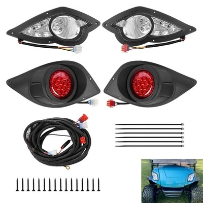 Kit de luces LED para carro de golf Yamaha G29 2007-2016 modelos de gasolina o eléctricos Deluxe Y Foto 1 de 2