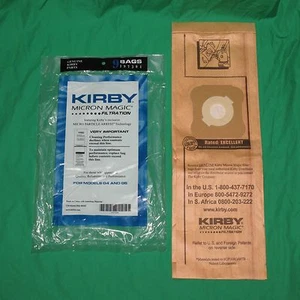 Genuine Kirby Generation 4 & 5 G4/5 Micron Magic Vacuum Bags OEM 197294S 197394A - Picture 1 of 2