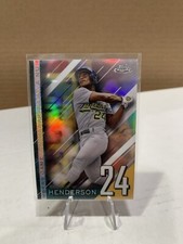 2020 Topps Chrome A Numbers Game Refractor Rickey Henderson #NGC5