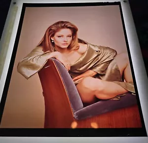 JODIE FOSTER - ORIGINAL GALERÍA 8" X 10" TRANSPARENCIA - Imagen 1 de 1
