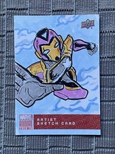 2018-19 Upper Deck Marvel Annual Virginia “Pepper” Potts 1/1 Artist Sketch