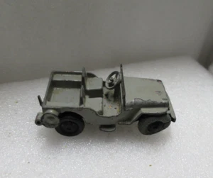 VINTAGE DINKY #25Y ARMY JEEP SUIT PARTS OR RESTORATION SEE PHOTOS - Bild 1 von 6