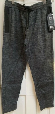 NWT RBX MEN TAPERED BLACK/GRAY JOGGER PANTS STYLE CRM7085 SIZE LARGE $78 - Image 1 of 2