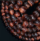 Genuine 4/6/8/10mm Natural Red Tiger's Eye Gemstone Round Loose Beads 15'' AAA+