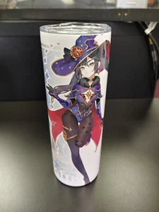 Genshin Impact Mona Megistus 20 oz double walled stainless steel tumbler mug - Picture 1 of 3
