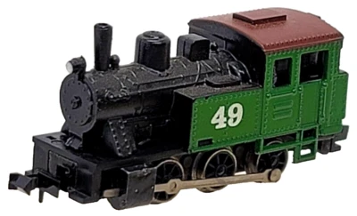 N Model Power 7521 0-6-0 Switcher Loco #49 (Tested) Rapido couplers w/case - Image 1 of 4