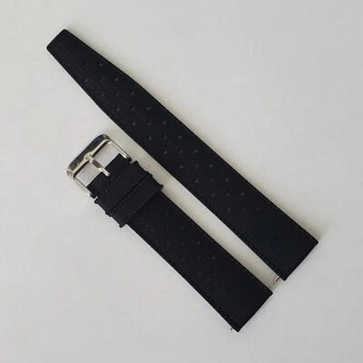 20mm Silicone Watch Band Quick Release Soft Silicone Watch Strap Tropical Style - Image 1 of 4