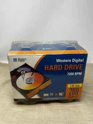 NEW Western Digital Caviar 200 GB,Internal,7200 RPM,3.5" WD2000JBRTL HDD SSD NAS - Image 1 of 3