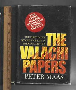 VALACHI PAPERS Peter Mass 1968 1st ed vg/vg mafia - Picture 1 of 6