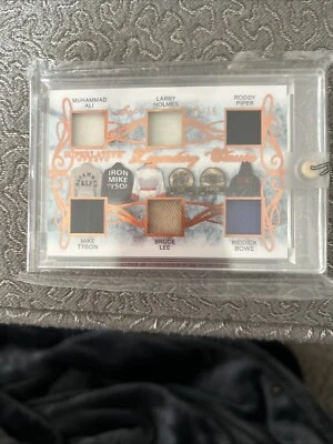 Muhammad Ali, Bruce Lee, Roddy Piper, Mike Tyson,Larry Holmes Memorabilia #13/15 - Image 1 of 3