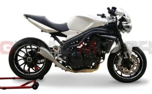 Terminale Di Scarico HpCorse Hydroform Satin Triumph Speed Triple 2007 > 2010 - Imagen 1 de 4