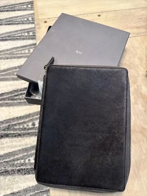 NIB RESTORATION HARDWARE Calf Hair Zippered Case for iPad Air Brown $129.00 - Image 1 of 2