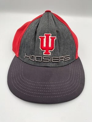 Gorra Indiana Hoosiers ajustada talla L/XL gris Foto 1 de 4