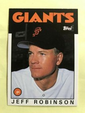 1986 Topps Traded Rookie Card Singles