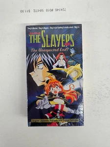 The Slayers Next Vol. 4 The Unexpected End? VHS New Sealed English Dub SSVD-605 - Picture 1 of 2