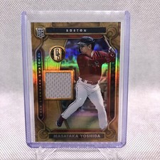 2023 Panini Chronicles Gold Standard Masataka Yoshida RC Swatches Relic Red Sox 