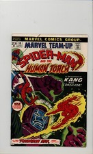 Marvel Team-Up 10 VG/F Spider-Man Human Torch + Kang Appearance 1973