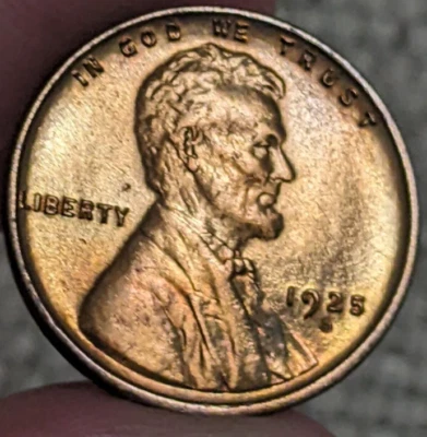 1925-D  Lincoln Wheat Cent SUPERB GEM BU++ RED UNCIRCULATED PQ++ - Image 1 of 4