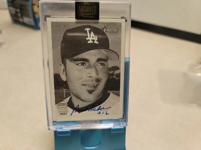 Paul Lo Duca 2022 Topps Archives Signature Series Auto/20 SSP Bowman T7898 Foto 1 de 4