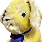 1950’s Gund Puppi Dog Creations Tag Puppy Plush Stuffed Yellow Googly Eyes