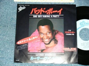 LUTHER VANDROSS Japan 1982 07・5P-201 NM 7"45 BAD BOY - Foto 1 di 6