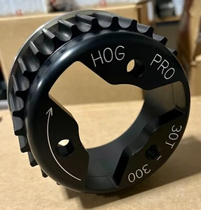 Hogpro V-rod Transmission 30 Tooth Front Offset Drive Pulley for 300mm widetire - Picture 1 of 4